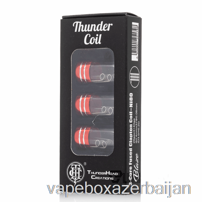 Vape Azerbaijan Thunderhead Creations Prebuilt Thunder Coils 3-Core Fused Clapton Coils